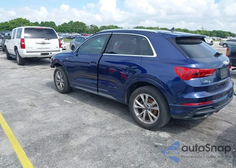 2021 Audi Q3 Premium 45 Tfsi S Line Quattro Tiptronic from USA, damaged, VIN WA1DECF37M1120099